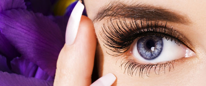 Объемное наращивание ресниц 3D в салоне