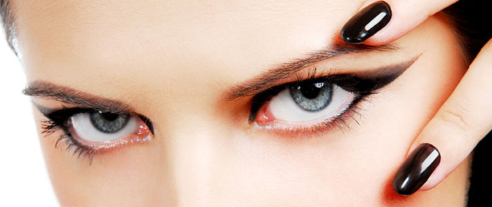 Красивое оформление бровей