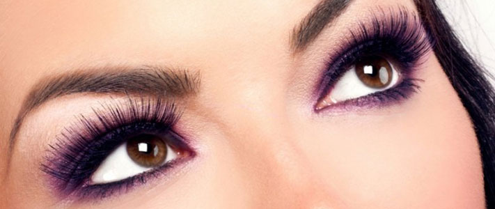 Профессиональное окрашивание бровей и ресниц
